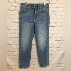 Madewell Stovepipe Cropped Jeans size 27